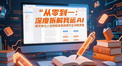 从零到一：深度拆解我运用AI撰写爽文小说挣取首笔稿费的全流程思路_超次元库