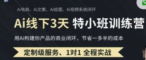 AI实操培训第20-21期线下，0基础保姆级教程，3月最新整理，企业获客、降本增效、打造超级个体_超次元库