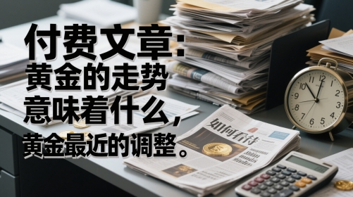 付费文章：黄金的走势意味着什么，如何看待黄金最近的调整_超次元库