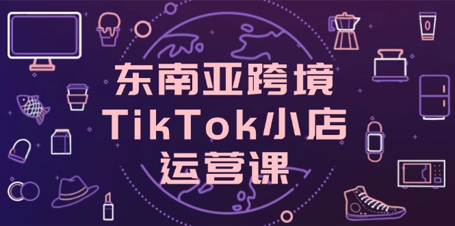 东南亚跨境TikTok小店运营课，掌握店铺设置与流量转化核心技巧_超次元库