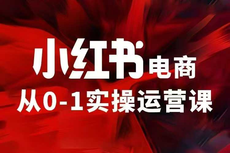 小红书电商运营，97节小红书vip内部课，带你实现小红书赚钱_超次元库