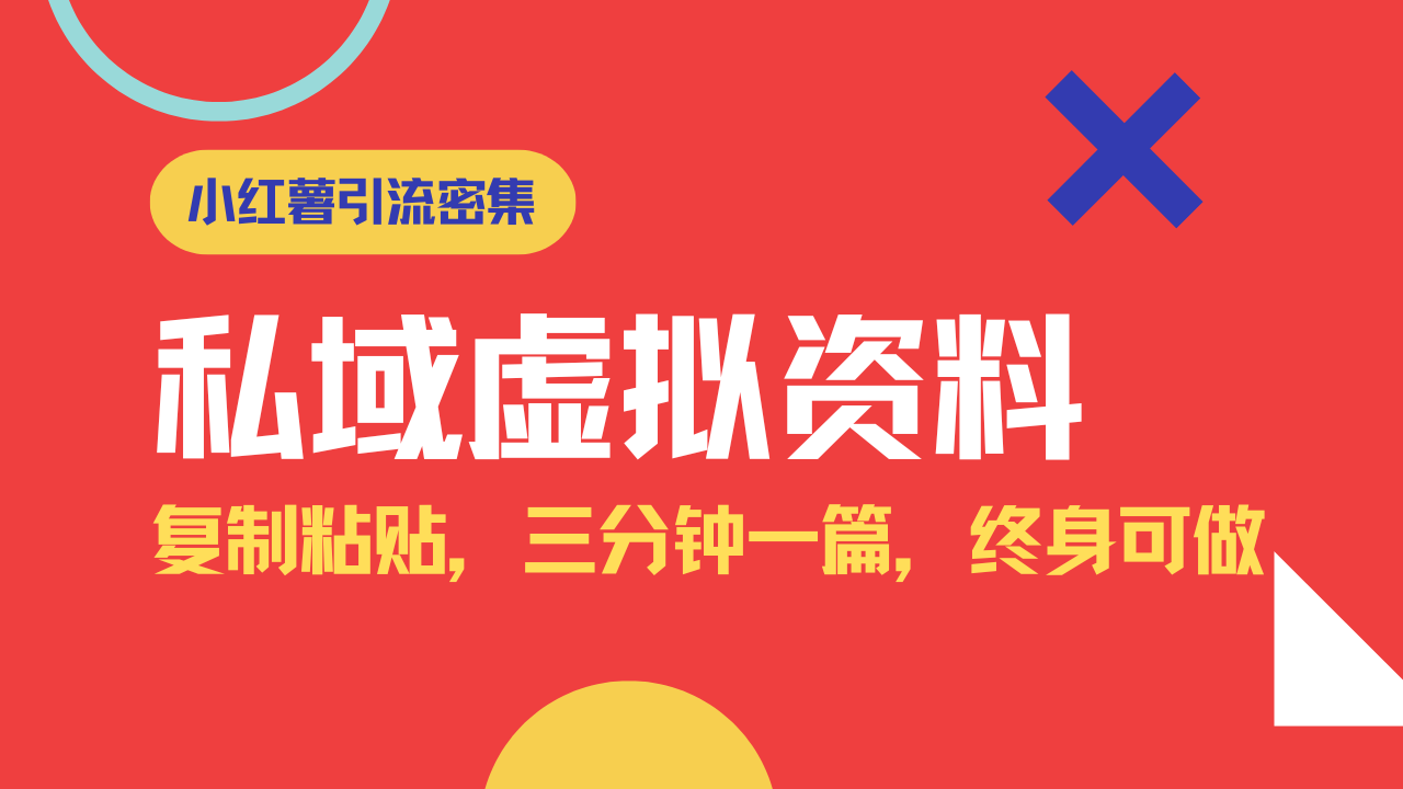 小红书引流私域旅游虚拟资料玩法，复制粘贴，三分钟一篇图文，日入1000…_超次元库