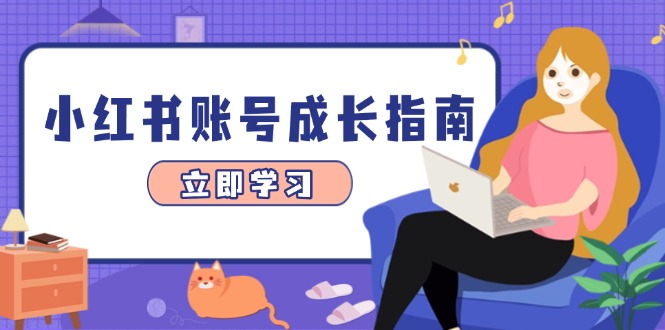 小红书账号成长指南，爆款选题+精准定位+数据分析，系统提升账号变现能力_超次元库