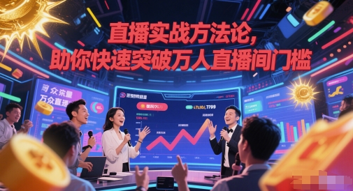 直播实战方法论，助你快速突破万人直播间门槛_超次元库