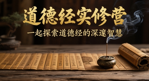 道德经实修营，一起探索道德经的深邃智慧_超次元库