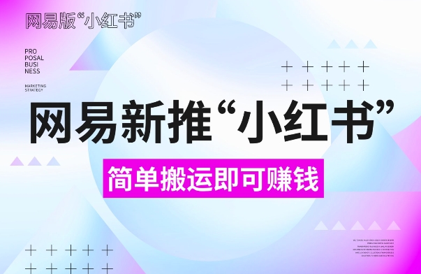 网易官方新推“小红书”，搬运即有收益，新手小白千万别错过(附详细教程)【揭秘】_超次元库