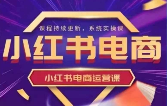 小红书电商运营实操课，​新手从0~1落地实操_超次元库