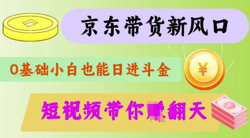 最新京东短视频带货代运营秘籍，轻松躺挣【揭秘】_超次元库