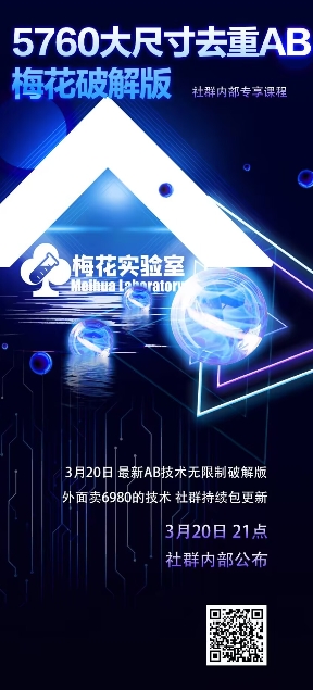 视频号连怼玩法-5760大尺寸去重AB技术-梅花实验室社群专享_超次元库