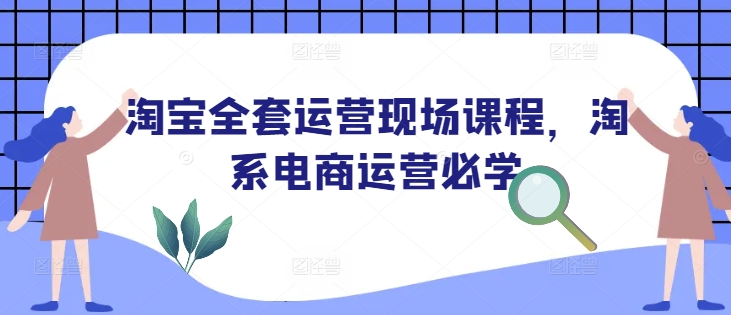 淘宝全套运营现场课程，淘系电商运营必学_超次元库