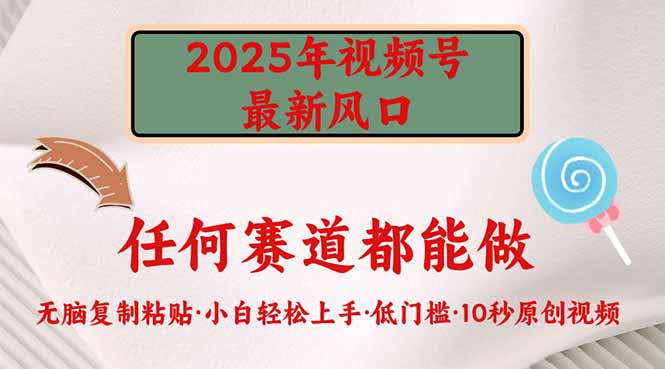 2025年视频号新风口，低门槛只需要无脑执行_超次元库