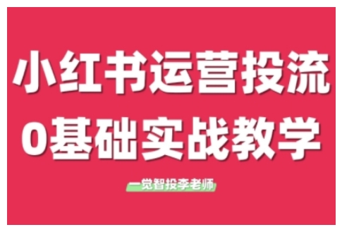 小红书运营投流，小红书广告投放从0到1的实战课，学完即可开始投放(更新)_超次元库