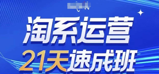淘系运营21天速成班(更新25年2月)，0基础轻松搞定淘系运营，不做假把式_超次元库
