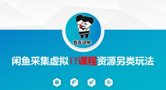 闲鱼采集虚拟IT课程资源另类玩法，干货满满_超次元库