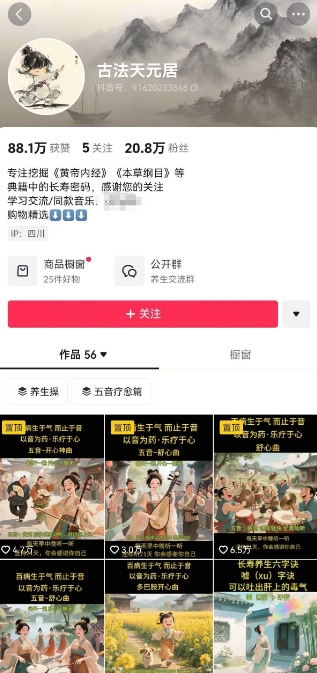 古法五音养生教程，五音疗愈的视频的制作方法，2-4小时就能学会，作者10天涨粉10W_超次元库